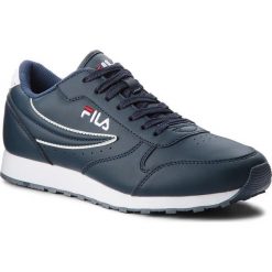 Sneakersy FILA - Orbit Low 1010263.29Y Dress Blue. Niebieskie sneakersy męskie Fila, bez zapięcia. Za 219,00 zł.