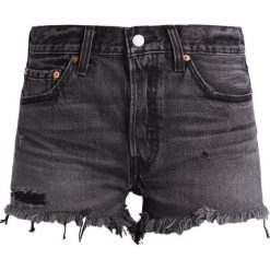 Bermudy damskie: Levi’s® 501 SHORT Szorty jeansowe slashed black