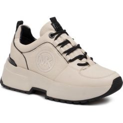 Sneakersy MICHAEL MICHAEL KORS - Cosmo Trainer 43R0CSFS1D Ecru. Brązowe półbuty damskie MICHAEL Michael Kors, ze skóry ekologicznej. Za 839,00 zł.