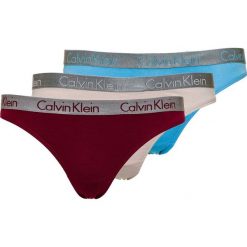 Calvin Klein stringi damskie Thong 3PK L kolorowy. Stringi damskie Calvin Klein, l, bez wzorów. Za 179,00 zł.