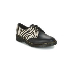Derby Dr Martens 1461 ZEB. Czarne półbuty damskie Dr. Martens, bez wzorów, bez zapięcia. Za 615,20 zł.