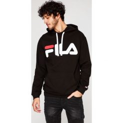 Fila - Bluza. Czarne bluzy męskie Fila, xl, z nadrukiem, z bawełny, z kapturem, bez rękawów, z kapturem. W wyprzedaży za 219,90 zł.