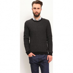 SWETER DŁUGI RĘKAW MĘSKI. Czarne golfy męskie Top Secret, m, z dzianiny. Za 59,99 zł.