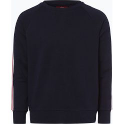 Finshley & Harding London - Męska bluza nierozpinana, niebieski. Niebieskie bluzy męskie Finshley & Harding London, s, bez wzorów, z bawełny, eleganckie, bez kołnierzyka, bez rękawów, bez kaptura. Za 129,95 zł.