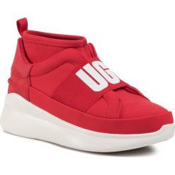 Sneakersy UGG - W Neutra Sneaker 1095097 Rbrd. Czerwone półbuty damskie Ugg, ze skóry. Za 519,00 zł.