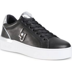 Sneakersy LIU JO - Silvia 01 BXX001 P0102 Black 22222. Czarne półbuty damskie Liu Jo, na co dzień, bez wzorów, ze skóry, bez obcasa, na płaskiej podeszwie, bez zapięcia. Za 649,00 zł.