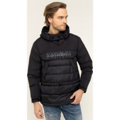 Kurtka puchowa Napapijri Infinity N0YIYI. Czarne kurtki męskie Napapijri, xl, bez wzorów, z puchu, bez kaptura. W wyprzedaży za 1289,00 zł.