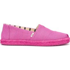TOMS Slip On Buty Różowy. Różowe trampki i tenisówki damskie Toms, bez wzorów, z materiału, bez zapięcia. Za 300,95 zł.