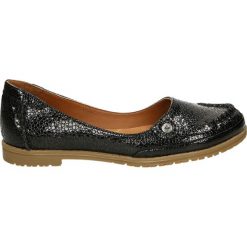 Baleriny - 413810 NAP BL. Brązowe baleriny damskie Venezia, ze skóry. Za 269,00 zł.