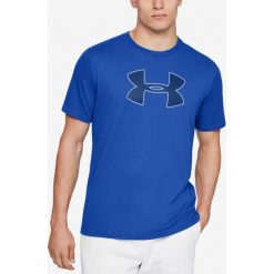 Under Armour Koszulka Niebieski. Niebieskie podkoszulki męskie Under Armour, m, z nadrukiem, z bawełny, z krótkim rękawem. Za 119,95 zł.