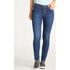 Jeansy Skinny Fit Lee Button Thru Scarlett L31YRONR. Niebieskie jeansy damskie Lee, l. W wyprzedaży za 249,00 zł.