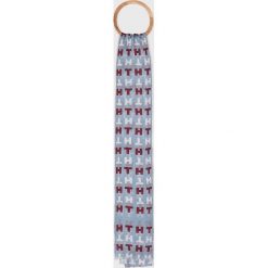 Tommy Hilfiger - Chusta. Niebieskie chusty damskie marki TOMMY HILFIGER, z tkaniny. Za 179,90 zł.