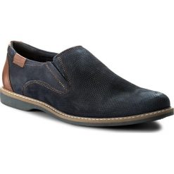 Półbuty LASOCKI FOR MEN - MI08-C309-310-14 Granatowy. Niebieskie półbuty męskie Lasocki For Men, na co dzień, bez wzorów, ze skóry, bez zapięcia. W wyprzedaży za 89,98 zł.