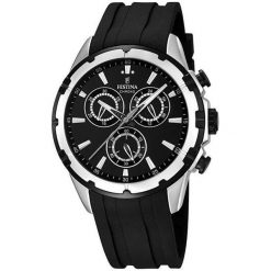Festina Zegarek Męski Chrono 16838/2. Czarne zegarki męskie marki Festina. W wyprzedaży za 463,00 zł.
