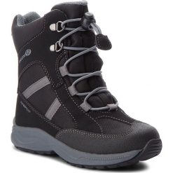 Śniegowce GEOX - J N.Alaska B.B Wpf D J847PD 050FU C9999 S Black. Czarne śniegowce chłopięce marki Geox, bez zapięcia. W wyprzedaży za 229,00 zł.