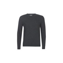 Swetry Jack Jones JJEBASIC. Szare swetry męskie Jack & Jones, s, bez wzorów, bez kołnierzyka, bez kaptura. Za 109,00 zł.