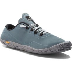 Buty MERRELL - Vapor Glove 3 Luna Ltr J97177 Slate. Niebieskie buty sportowe męskie Merrell, ze skóry, bez zapięcia, do biegania. Za 389,00 zł.