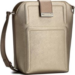 Torebka MONNARI - BAG2100-022 Silver With Brown. Żółte listonoszki damskie marki Monnari. W wyprzedaży za 149,00 zł.