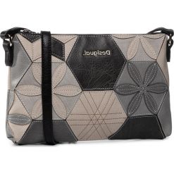 Torebka DESIGUAL - 20SAXPE0 2000. Szare listonoszki damskie Desigual, bez wzorów, ze skóry ekologicznej, bez dodatków. Za 249,00 zł.