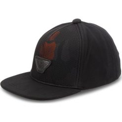 Czapka z daszkiem EMPORIO ARMANI - Junior Boy's Baseball 404568 8A525 00020 L Black. Czarne czapki męskie marki Emporio Armani, bez wzorów, z poliesteru. W wyprzedaży za 269,00 zł.