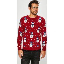 Tokyo Laundry - Sweter. Niebieskie swetry męskie marki Tokyo Laundry, s, bez wzorów, z dzianiny, z okrągłym kołnierzem, bez kaptura. W wyprzedaży za 59,90 zł.