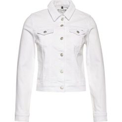 Kurtka jeansowa TOMMY HILFIGER Vienna WW0WW27261. Białe kurtki damskie TOMMY HILFIGER, bez wzorów, z elastanu, bez kaptura. Za 579,00 zł.