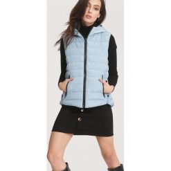 Jasnoniebieska Kamizelka Blue Lizzie. Niebieskie kamizelki damskie marki Reserved, l. Za 79,99 zł.