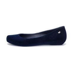 Zaxy Baleriny Damskie Pop Flocked 35/36 Niebieski. Niebieskie baleriny damskie Zaxy, bez wzorów, bez obcasa. W wyprzedaży za 126,00 zł.
