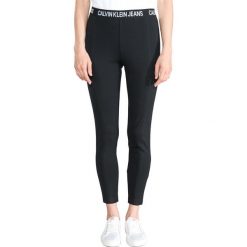 Calvin Klein Milano Legginsy Czarny. Czarne spodnie damskie Calvin Klein, l, bez wzorów, z elastanu. Za 378,95 zł.
