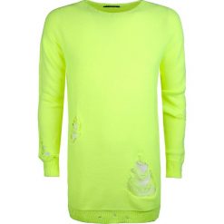 Xagon Man Sweter "Neon". Swetry męskie Xagon Man, bez wzorów, z okrągłym kołnierzem, bez kaptura. Za 299,00 zł.