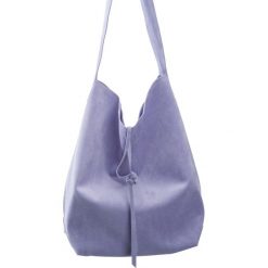 Shopper bag damskie: Torba shopper krokus