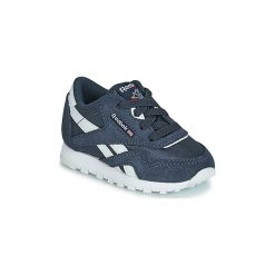 Buty Dziecko Reebok Classic CL NYLON I. Niebieskie trampki dziewczęce Reebok Classic, bez wzorów, z nylonu, bez zapięcia. Za 179,00 zł.