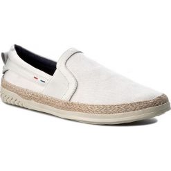 Espadryle WRANGLER - Malibu Slip On Herringbone WF0262812 White 51. Białe espadryle damskie Wrangler, z materiału. W wyprzedaży za 149,00 zł.