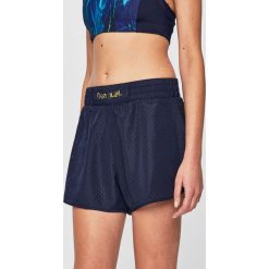 Desigual Sport - Szorty. Niebieskie spodenki sportowe damskie marki Desigual Sport, s, bez wzorów, z elastanu, sportowe. Za 179,90 zł.
