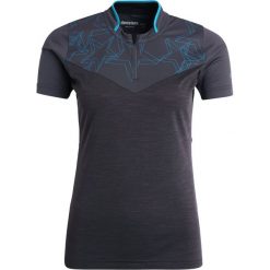 Zimtstern VIOLEZ Tshirt z nadrukiem iron. Szare topy sportowe damskie marki Zimtstern, xl, z nadrukiem, z materiału. W wyprzedaży za 207,35 zł.