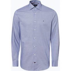 Tommy Hilfiger Tailored - Koszula męska łatwa w prasowaniu, niebieski. Niebieskie koszule męskie Tommy Hilfiger Tailored, m, w paski, bez kołnierzyka, bez rękawów. Za 299,95 zł.