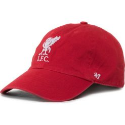Czapka z daszkiem 47 BRAND - Liverpool Fc '47 Clean Up EPL-RGW04GWS-RDA Red. Czerwone czapki męskie 47 Brand, bez wzorów, z wełny. Za 109,00 zł.