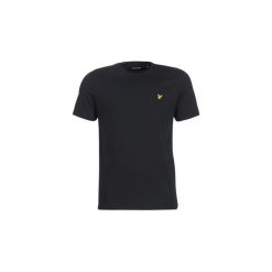 T-shirty z krótkim rękawem Lyle Scott FAFARLIBE. Czarne t-shirty męskie Lyle & Scott, xl, bez wzorów, bez kołnierzyka, krótkie. Za 129,00 zł.