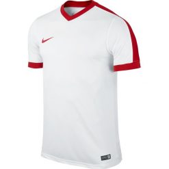 KOSZULKA NIKE STRIKER IV (725892-101). Białe koszulki sportowe męskie Nike, na lato, m, z materiału. Za 79,99 zł.