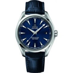 ZEGAREK OMEGA SEAMASTER 231.13.42.21.03.001. Niebieskie zegarki męskie marki OMEGA, ze stali. Za 20200,00 zł.