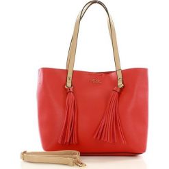 Shopper bag damskie: NOBO Miejski shopper bag czerwony