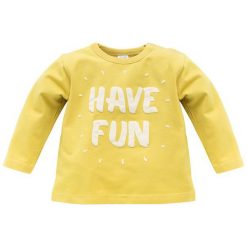 Pinokio Koszulka Chłopięca Funny Dog 74 Żółty. Żółte t-shirty chłopięce marki Pinokio, z bawełny. Za 33,00 zł.
