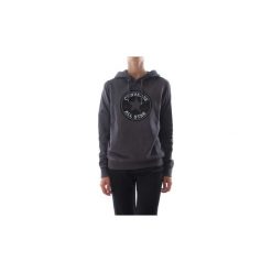 Bluzy Converse 10008902 FLEECE HOOD. Czarne bluzy męskie Converse, s, bez wzorów, bez kołnierzyka, bez rękawów, bez kaptura. Za 274,25 zł.