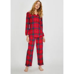 Lauren Ralph Lauren - Piżama. Czerwone piżamy damskie marki Lauren Ralph Lauren, s, z bawełny. W wyprzedaży za 369,90 zł.