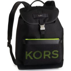 Plecak MICHAEL MICHAEL KORS - Kent 33U9MKNB6N Blk/Neonyllw. Czarne torby męskie skórzane MICHAEL Michael Kors, bez wzorów, ze skóry ekologicznej, sportowe. W wyprzedaży za 599,00 zł.