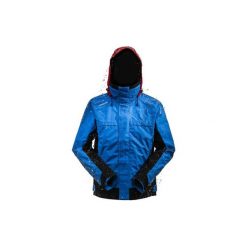Bluza żeglarska RACE 500 męska. Niebieskie bluzy męskie rozpinane marki QUECHUA, m, z elastanu. Za 379,99 zł.