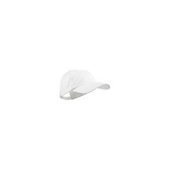 Czapka z daszkiem fitness cardio. Białe plecaki męskie DOMYOS, bez wzorów, z bawełny. Za 19,99 zł.