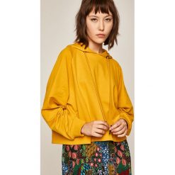 Medicine - Bluza Manifesto. Żółte bluzy damskie MEDICINE, s, bez wzorów, z elastanu, bez rękawów, z kapturem. Za 89,90 zł.