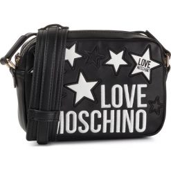 Torebka LOVE MOSCHINO - JC4087PP1ALM0000 Nero. Czarne listonoszki damskie Love Moschino, bez wzorów, ze skóry ekologicznej, wizytowe, bez dodatków. Za 599,00 zł.