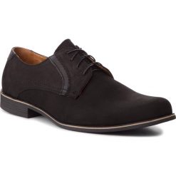 Półbuty SERGIO BARDI - Carpaneto FW127366018IG 401. Czarne derby męskie Sergio Bardi, z materiału. Za 229,00 zł.